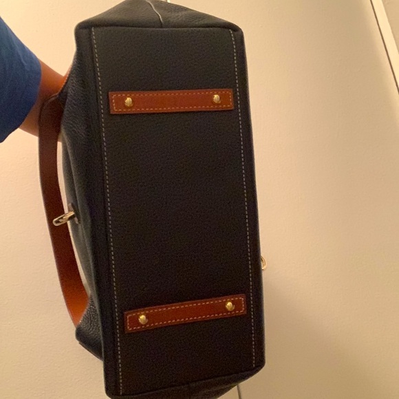 Dooney & Bourke Black and Brown Leather Purse - Picture 7 of 7